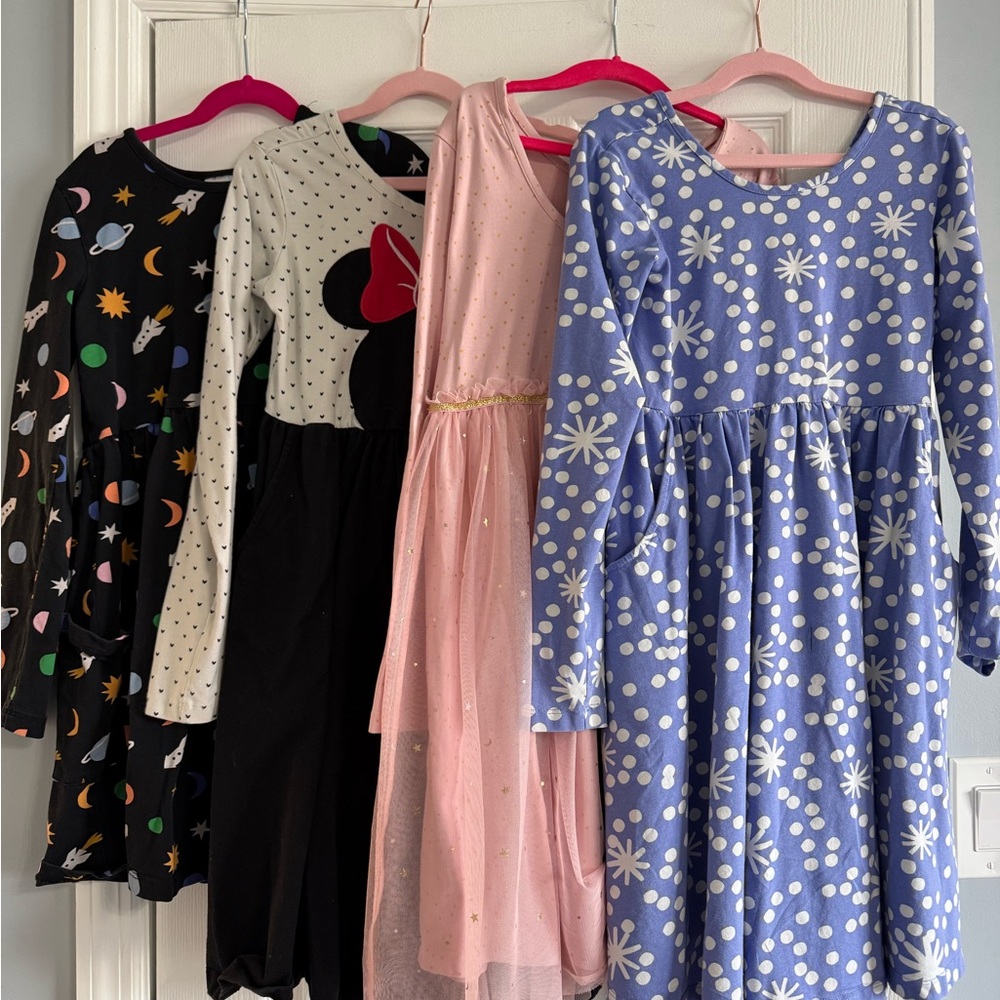 Hanna Andersson Bundle of 4 Twirl Dresses
